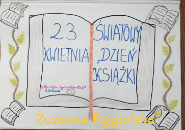 Uczniowie SP im. M. Konopnickiej we Wronowach i ich ulubione książki - Światowy Dzień Książki i Praw Autorskich