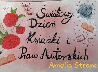 Uczniowie SP im. M. Konopnickiej we Wronowach i ich ulubione książki - Światowy Dzień Książki i Praw Autorskich