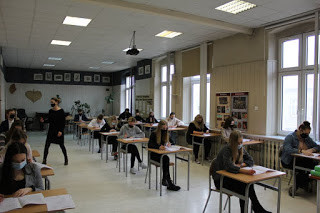 Zespół Szkół w Strzelnie przystąpił do próbnych matur
