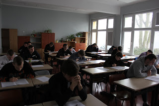 Zespół Szkół w Strzelnie przystąpił do próbnych matur