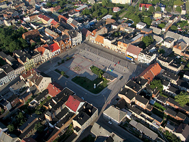 Strzelno - fantastyczne zdjęcia lotnicze z 2004 roku