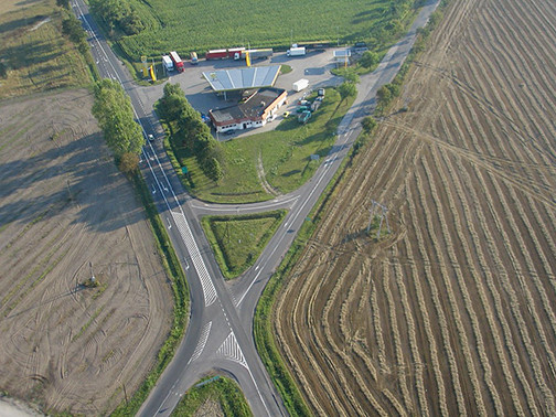 Strzelno - fantastyczne zdjęcia lotnicze z 2004 roku