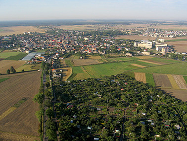 Strzelno - fantastyczne zdjęcia lotnicze z 2004 roku