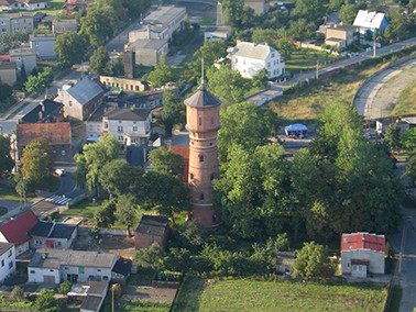 Strzelno - fantastyczne zdjęcia lotnicze z 2004 roku