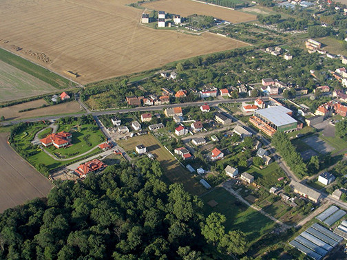 Strzelno - fantastyczne zdjęcia lotnicze z 2004 roku