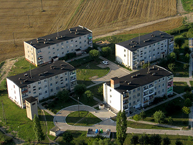 Strzelno - fantastyczne zdjęcia lotnicze z 2004 roku
