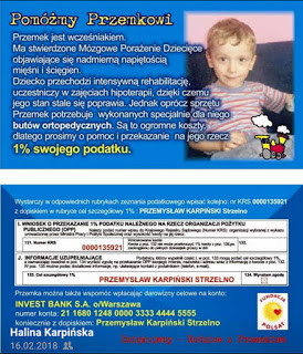 1% dla Przemka - pomagamy
