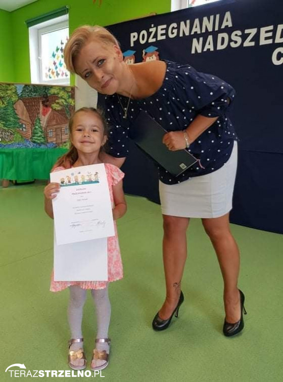   Przedszkolaki zakończyły rok w Zespole Szkolno-Przedszkolnym nr 2 w Strzelnie