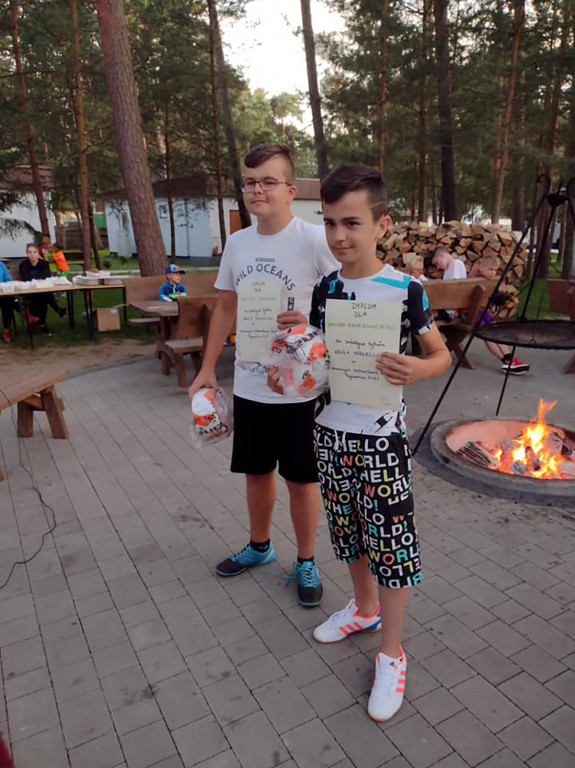 UKS Olimp Strzelno, spędził wakacje w Niechorzu.