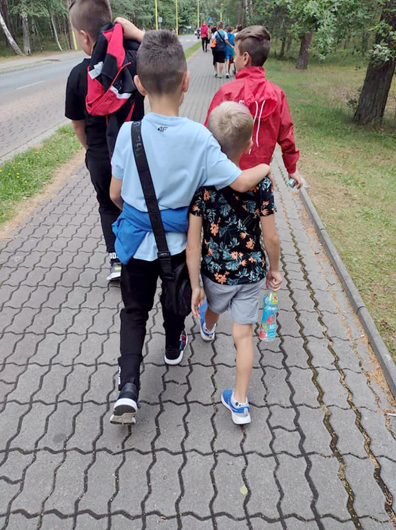 UKS Olimp Strzelno, spędził wakacje w Niechorzu.