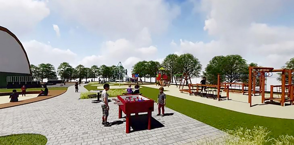  ?Zagospodarowanie terenu wokół Szkoły Podstawowej  im. Gustawa Zielińskiego w Markowicach wraz z budową zadaszenia nad boiskiem  sportowym i infrastrukturą towarzyszącą?