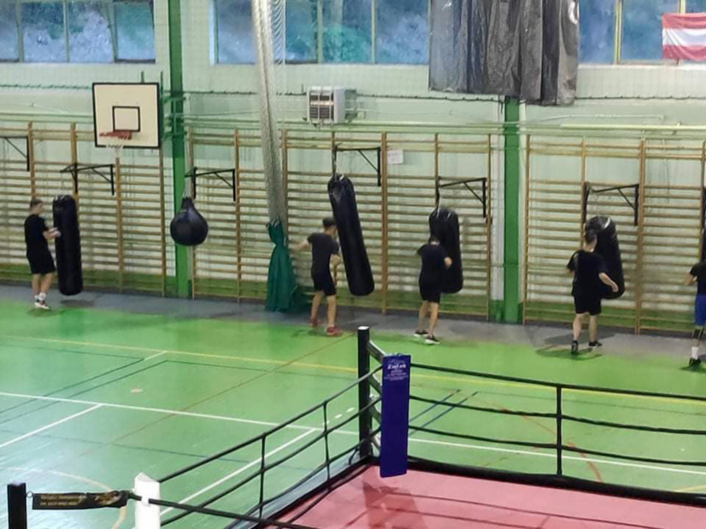 UKS Alfa 99 Strzelno, na obozie sportowym w Głuchołazach