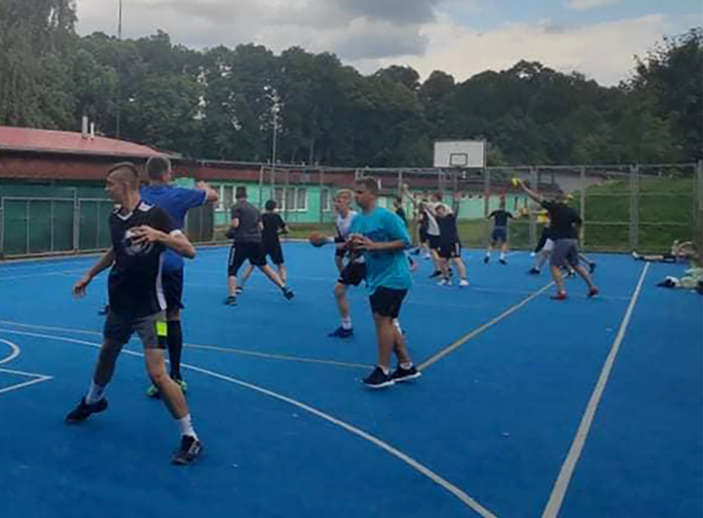 UKS Alfa 99 Strzelno, na obozie sportowym w Głuchołazach