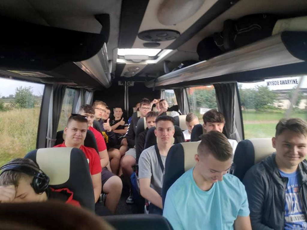 UKS Alfa 99 Strzelno, na obozie sportowym w Głuchołazach