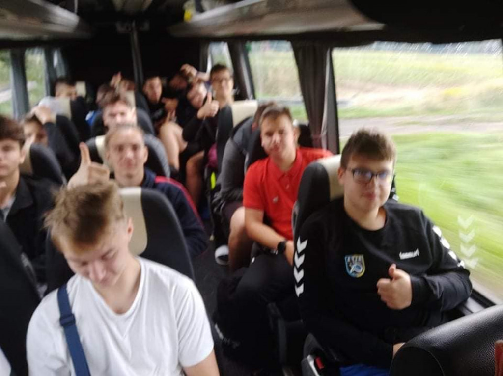 UKS Alfa 99 Strzelno, na obozie sportowym w Głuchołazach