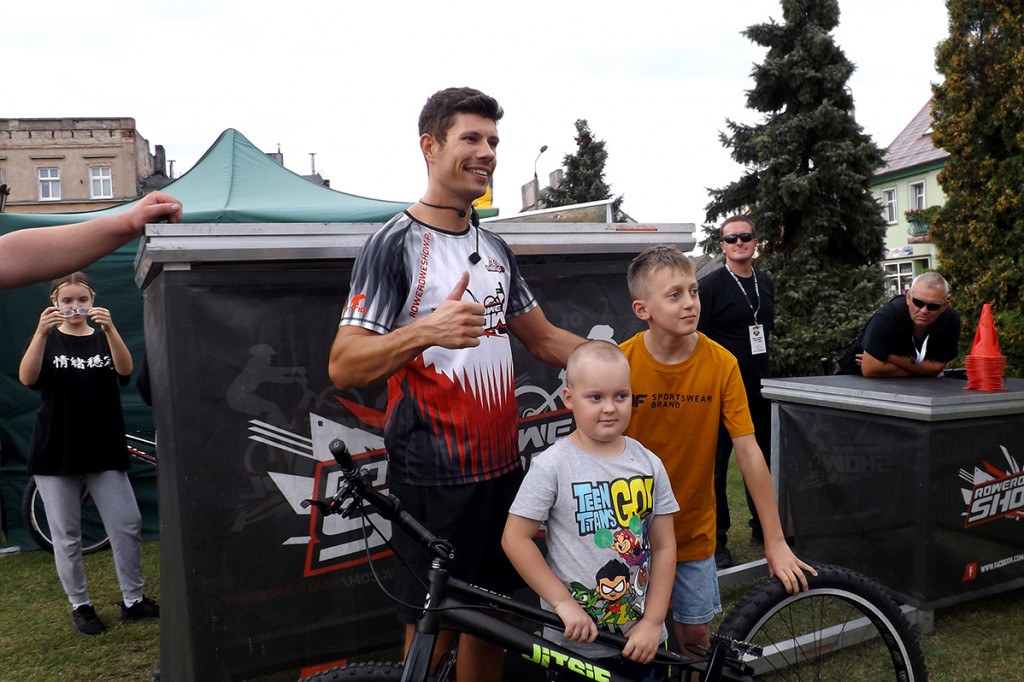 Rowerowe show Jonasza Pakulskiego