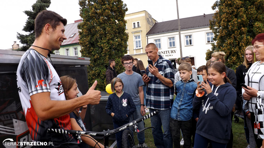 Rowerowe show Jonasza Pakulskiego