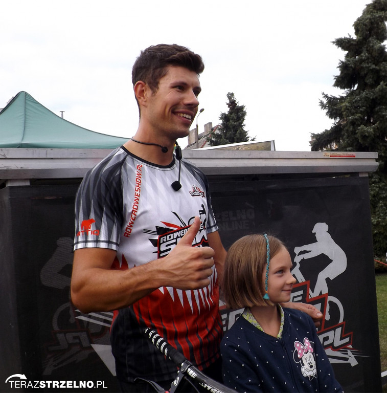Rowerowe show Jonasza Pakulskiego