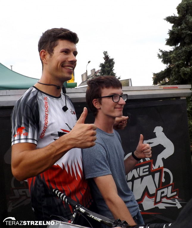 Rowerowe show Jonasza Pakulskiego