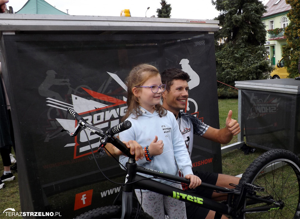Rowerowe show Jonasza Pakulskiego
