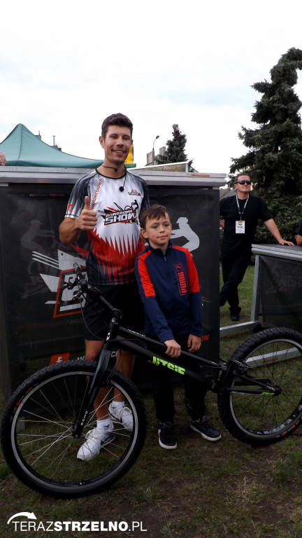 Rowerowe show Jonasza Pakulskiego