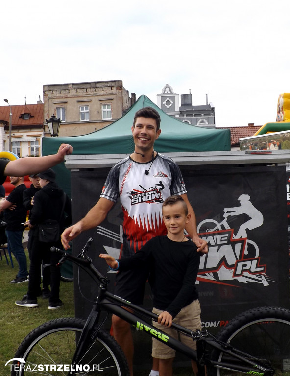 Rowerowe show Jonasza Pakulskiego