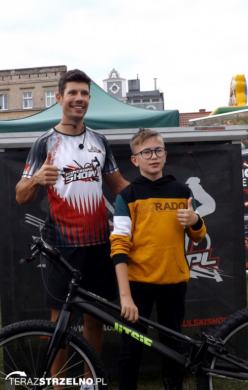 Rowerowe show Jonasza Pakulskiego