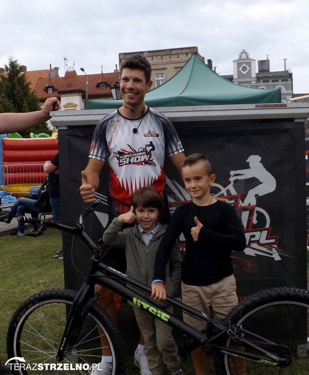 Rowerowe show Jonasza Pakulskiego