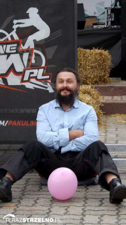 Rowerowe show Jonasza Pakulskiego