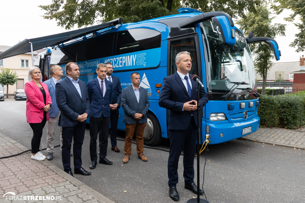 Szczepionkobus w powiecie mogileńskim [VIDEO, ZDJĘCIA]