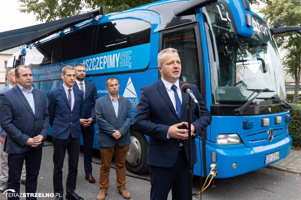 Szczepionkobus w powiecie mogileńskim [VIDEO, ZDJĘCIA]
