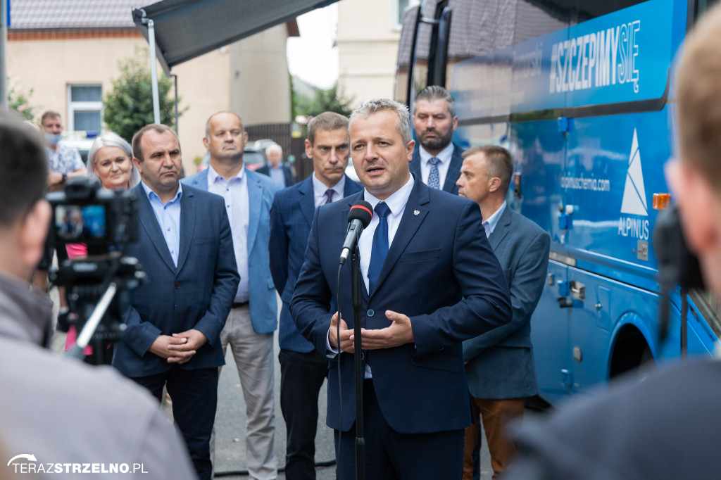 Szczepionkobus w powiecie mogileńskim [VIDEO, ZDJĘCIA]
