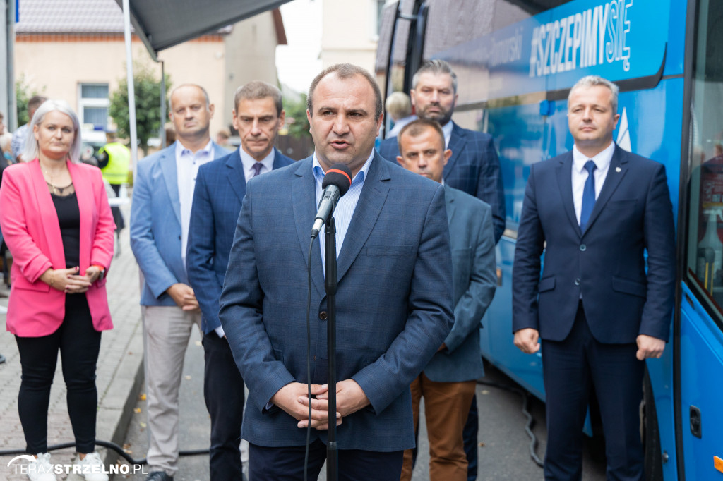 Szczepionkobus w powiecie mogileńskim [VIDEO, ZDJĘCIA]