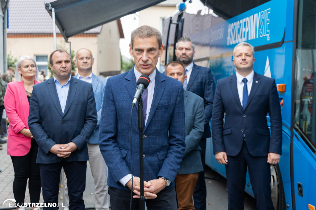 Szczepionkobus w powiecie mogileńskim [VIDEO, ZDJĘCIA]