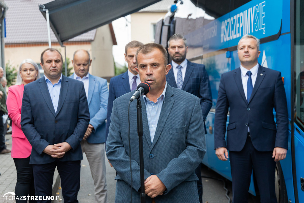 Szczepionkobus w powiecie mogileńskim [VIDEO, ZDJĘCIA]