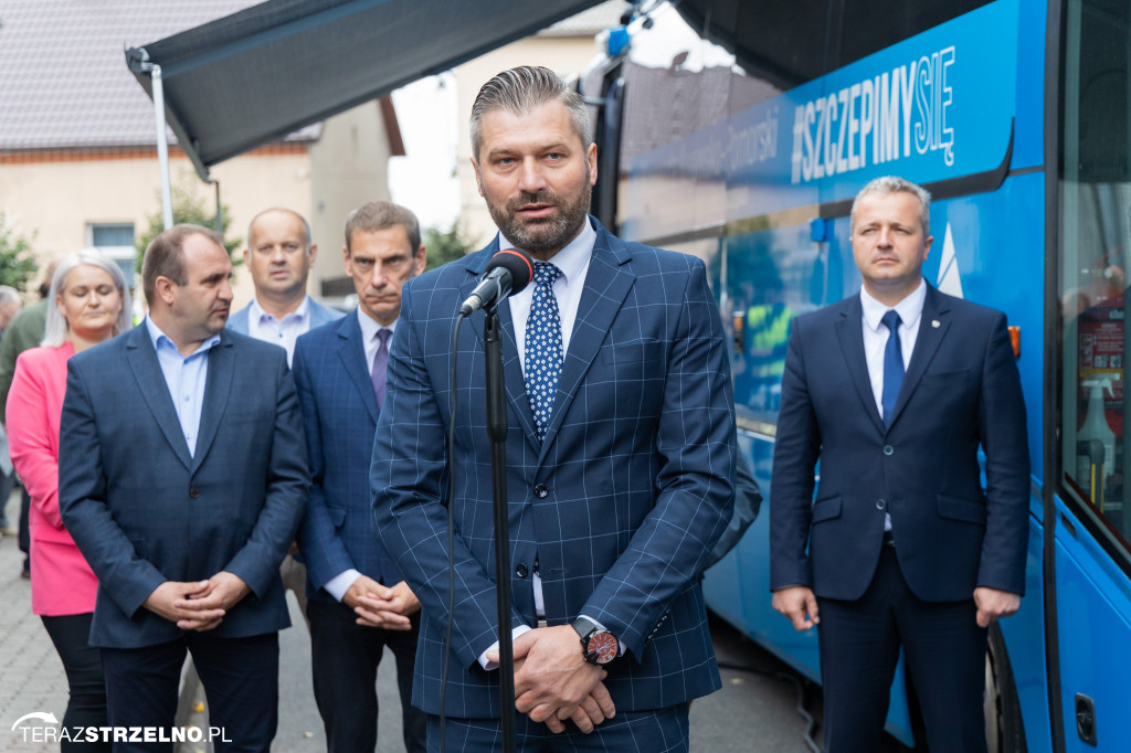 Szczepionkobus w powiecie mogileńskim [VIDEO, ZDJĘCIA]