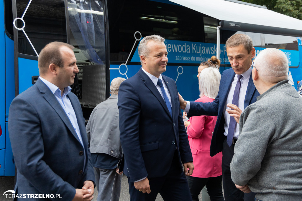 Szczepionkobus w powiecie mogileńskim [VIDEO, ZDJĘCIA]