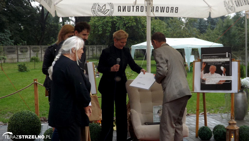 Promocja książki Pana Wojciecha Czubachowskiego ze ŚDS w Strzelnie