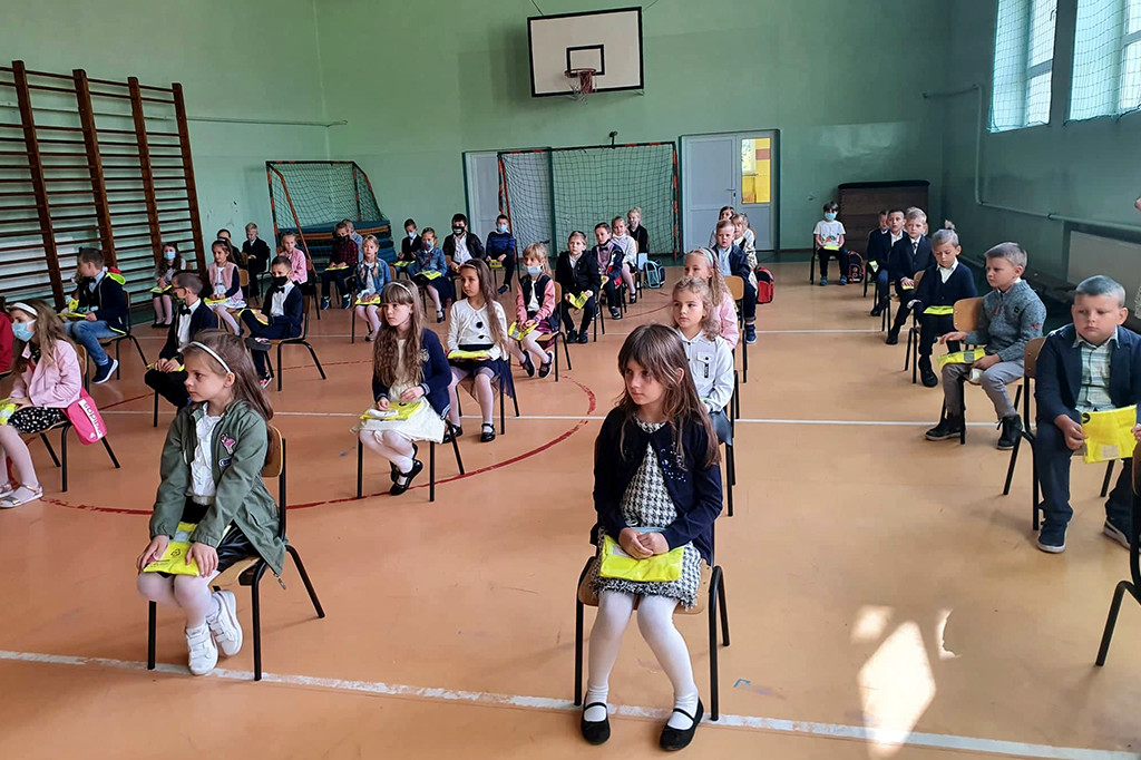 Galeria z rozpoczęcia roku szkolnego w SP im. A. A. Michelsona