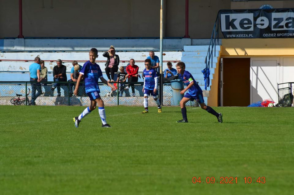 Mecz UKS OLIMP Strzelno 2009, 2008 kontra Spójnia Białe Błota.