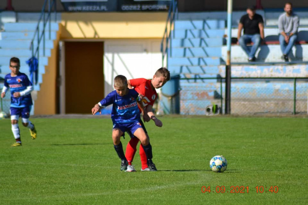 Mecz UKS OLIMP Strzelno 2009, 2008 kontra Spójnia Białe Błota.