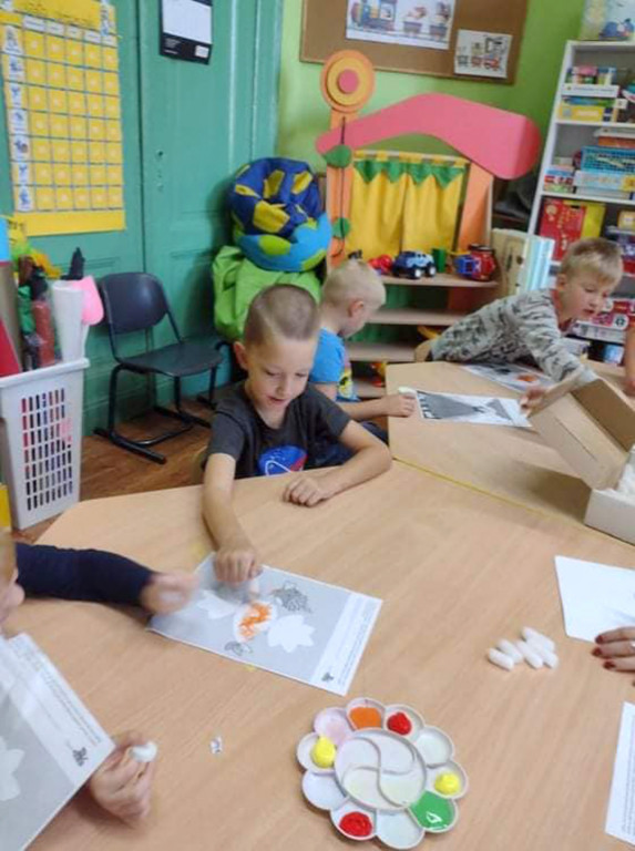 Przedszkolaki z SOSW w Strzelnie