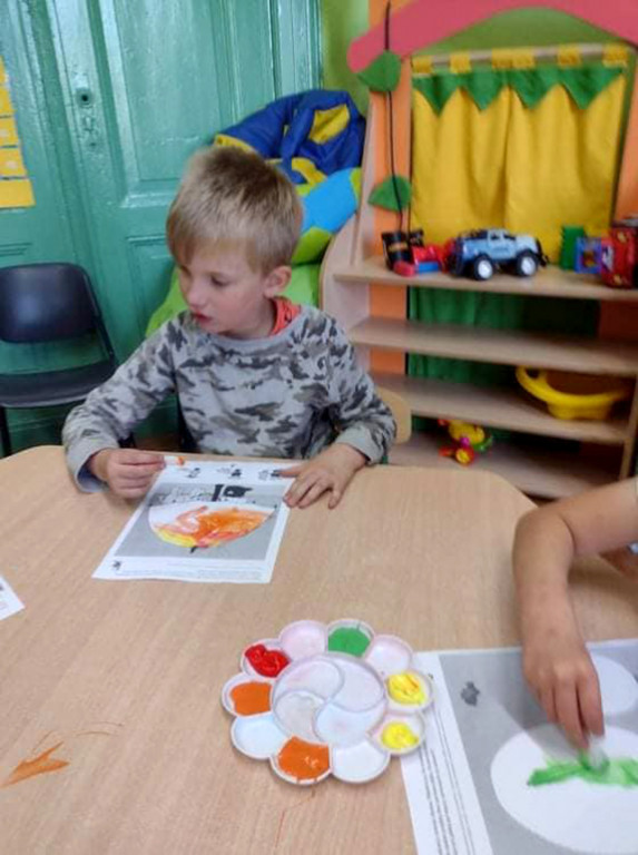 Przedszkolaki z SOSW w Strzelnie