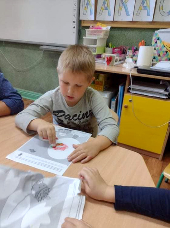 Przedszkolaki z SOSW w Strzelnie