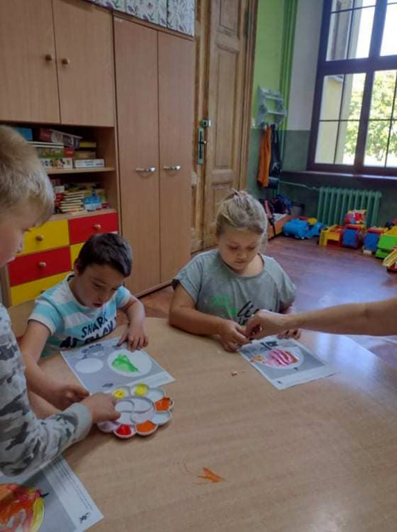 Przedszkolaki z SOSW w Strzelnie