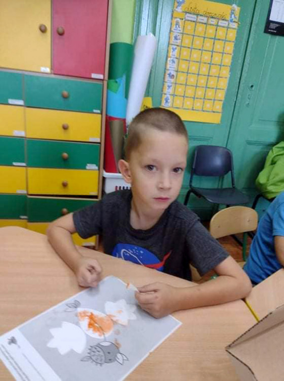 Przedszkolaki z SOSW w Strzelnie