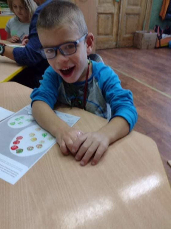 Przedszkolaki z SOSW w Strzelnie