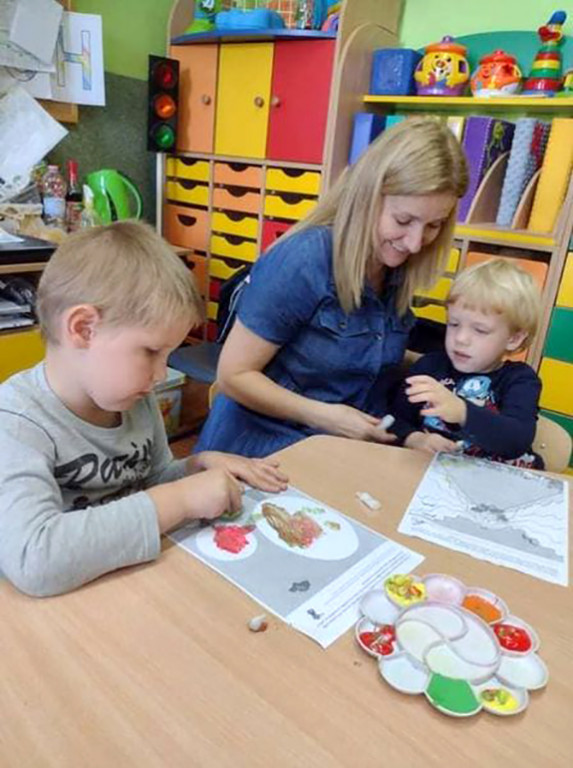 Przedszkolaki z SOSW w Strzelnie