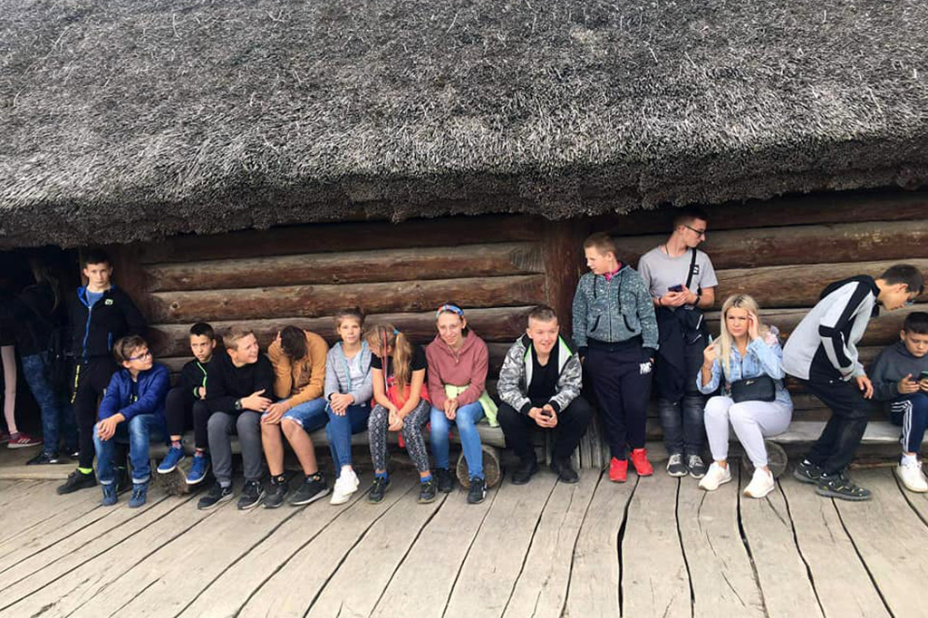 Uczniowie SOSW ze Strzelna na Zielonej Szkole