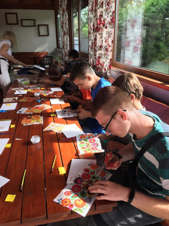 Uczniowie SOSW ze Strzelna na Zielonej Szkole